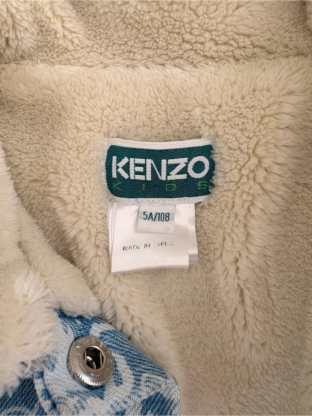 Kenzo Light Blue Denim Logo Print Jacket and Jeans Set